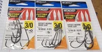 Packs Owner Cutting Point Offset Worm Wide Gap 3/0 & 2/0 Hooks 5102. Fixed Price $11.99.