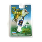 Playmates Mini Reel Fishing Keychain Game 19086 New White Rare 1998. Fixed Price $34.99.