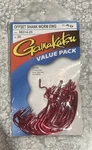 Gamakatsu Offset Shank Worm Ewg Hooks Red 4/0 58314-25 Value Pack. Fixed Price $20.99.