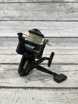 Vtg South Bend TC-555 Typhoon Open Face Spinning Fishing Reel Black. Fixed Price $20.00.