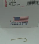 Eagle Claw 074M-4 Gold Offset Hooks Size 1000CT. Fixed Price $128.55.