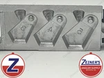 3356 New Do It Flat Bank Sinker Mold - Sizes 3, 4, Oz. Fixed Price $53.60.