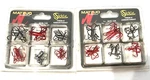 48 Matzuo Chrome Red Black Sickle Treble Assortment Fishing Hooks Sz 2 6. Fixed Price $18.99.