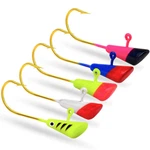 50PCS Shad Dart Jig Heads Fishing Hooks Crappie Bass Lures Tackle 1/32 1/16 Oz. Fixed Price $16.99.