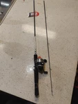 Zebco 33 Cork Handle Spincast Reel IM6 Graphite Fishing Rod Combo. Fixed Price $25.00.