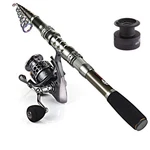 Sougayilang Telescopic Fishing Rod Reel Combos With Carbon Fiber Pole.... Fixed Price $70.45.