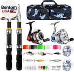Telescopic Fishing Rod Reel Combo 2PCS 6.89FT Collapsible Pole Spinning. Fixed Price $82.00.