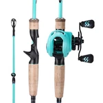 Sougayilang Fishing Rod And Reel Combo, 2-PIECE M/mh Pole With Baitcasti. Fixed Price $85.18.