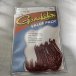 Gamakatsu 25 Pack Octopus Hook (red, 3/0). Fixed Price $13.00.
