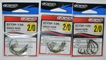 3 Packs Owner Bass Drop Shot Wacky Hook Camo Green 5172P-126 Size 2/0. Fixed Price $13.95.