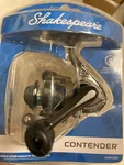 Shakespeare Contender 220B Fishing Spinning Reel 4 Bearing System Ultra Light. Fixed Price $34.99.