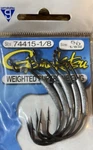 Gamakatsu #74415-1/8 Weighted Superline Ewg Hook Size 5/0-1/8OZ-1PK Of 5-SHIP24H. Fixed Price $24.88.