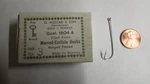 & Son Mustad-carlisle Fishing Hooks 100 No. 3 New (g 70). Fixed Price $7.99.