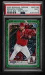 2020 Bowman Chrome Mega Box Green Mojo Refractor 21/99 Brandon Marsh Psa 2L4. Fixed Price $24.40.