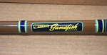 Garcia Gamefish Series C552 Spinning Rod 10-20LB Med. Action 8' 6". Fixed Price $64.99.