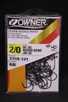 Owner 5318-121 90 Degree Jig Hooks W/super Needle Point Size 2/0 Pro Pack Of 68. Fixed Price $29.49.