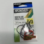 Owner 5179-161 # 6/0 Ssw Inline Circle Hook 6CT. Fixed Price $12.00.