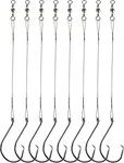 Fishing Circle Hooks Saltwater 50PCS Leader Rigs For Catfish Bass With Offs. Fixed Price $18.69.