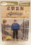 Ertl Fisherman Action Figure 3.5" 1/18 Scale Sportsman W/rod&reel, Tackle Box. Fixed Price $12.99.