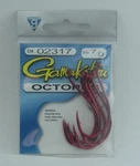 Gamakatsu 02317 Size 7/0 6CT Red Octopus Hook Needle Point Ringed Eye. Fixed Price $7.33.