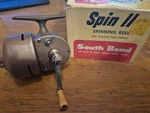 Vintage ( Rare Model) Southbend 11 Underspin Reel Usa 60'S Box Info Receipt. Fixed Price $38.00.