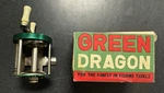 Vintage Japanese Fishing Reel Green Dragon Original Box W/ User Manual. Fixed Price $49.00.