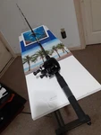 Baitcasting Fishing Rods Zebco Rhino 6' Med 6-14LB And Reel S/b Concorde. Fixed Price $48.00.