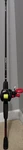 Abu Garcia BMAX3/661M Baitcast Combo 6'6" Medium 8-15LB Black Red Rod Reel. Fixed Price $50.00.