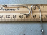 200 'shaughnessy 2/0 Large Eye Ring Offset Trotline Catfish Hooks. Fixed Price $15.99.