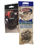 Eagle Claw L142GH Kahle Offset Matzuo America Wide Gap 2/0 Fishing Hooks Swivels. Fixed Price $14.99.