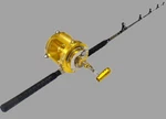 Eat My Tackle 130W Rod And Reel Combo. Fixed Price $1599.99.