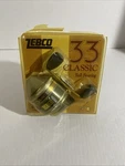 1985 Zebco 33 Classic Fishing Reel With Feather Touch Cast Control - New/sealed. Fixed Price $94.99.