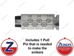 1122 New Do Egg Sinker Mold 3 Cavities Each Of Size And 1/2OZ. Fixed Price $57.70.
