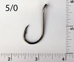 Pack Of 25 Size 5/0 Tackleworks Octopus J Fishing Hooks 8299. Fixed Price $5.78.