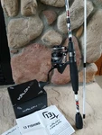 New Abu Garcia Ike Pc. 6' Rod/reel Kalon 5.0 Spinning Fishing Combo 5.2:1 Gear. Fixed Price $59.99.