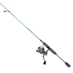 6FT 6IN Medium Action Mint Spin Combo Fishing Rod & Reel. Fixed Price $38.95.
