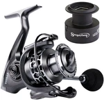 Sougayilang Fishing Reel 13 + 1BB Lightweight Ultra XY1000, Silver, Black. Fixed Price $40.11.