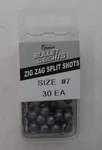 Bullet Weight PBSZ7 Zig Zag Split Shot Sinker Size 30CT. Fixed Price $5.97.