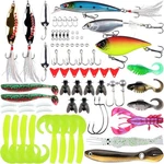 All One Lures Kit 73 Pcs Fishing Tackle Box Ready For Pike Trout. Fixed Price $11.95.