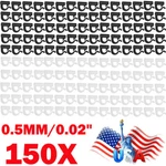 150X Fast Change Spinner Clevis Plastic Fishing Crawler Harness. Fixed Price $12.57.