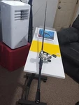 Baicasting Fishing Rod Abu Garc Vendetta 7'3"H 14-30LB And Reel Ambassadeur. Fixed Price $82.00.
