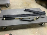 Okiaya "the Terminator 80-130LB Bent Butt Saltwater Roller Rod 5'6". Fixed Price $106.99.