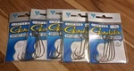 Gamakatsu 07113 Size 3/0 Offset Shank Worm Fishing Hooks Qty 5 X Packs. Fixed Price $25.00.