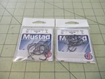 16 Mustad 39944BN-40 Classic In-line Demon Perfect Circle Hooks Size 4/0. Fixed Price $8.99.