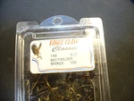 Eagle Claw 186 #3/0 Bronze Baitholder New 100 Hooks. Fixed Price $14.99.
