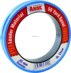 Ande Mono Leader Wrist Spool (20LB-80LB, 50YD, Clear). Fixed Price $5.99.