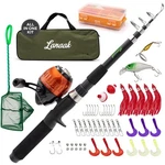 Kit De Con Se Uelos Vara Accesorios Pescar Carrete Telesc Pica Ninos. Fixed Price $67.92.