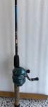 Zebco 33 Authentic Custom Cork Handle Med. Action Spin Cast 6' Rod Reel Combo. Fixed Price $34.99.