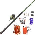 Zebco 606 Big Cat Fishing Combo 7FT Telescopic Rod Reel. Fixed Price $127.99.