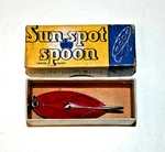 Vintage Sun Spot Spoon Original Box The Edwood Company Elkhart, Indiana. Fixed Price $58.00.